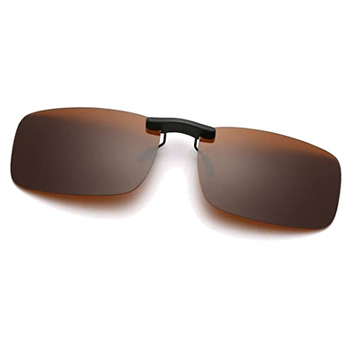 Long Keeper Polarisierte Sonnenbrille Clip für Brillenträger - Sonnenbrillen Aufsatz Brille Herren Damen, Sonnenbrillen Clip zum Fahren Angeln Outdoor von Long Keeper