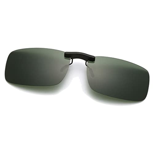 Long Keeper Polarisierte Sonnenbrille Clip für Brillenträger - Sonnenbrillen Aufsatz Brille Herren Damen, Sonnenbrillen Clip zum Fahren Angeln Outdoor von Long Keeper