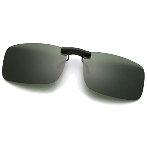 Long Keeper Polarisierte Sonnenbrille Clip für Brillenträger - Sonnenbrillen Aufsatz Brille Herren Damen, Sonnenbrillen Clip zum Fahren Angeln Outdoor von Long Keeper