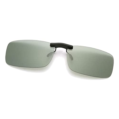 Long Keeper Polarisierte Sonnenbrille Clip für Brillenträger - Sonnenbrillen Aufsatz Brille Herren Damen, Sonnenbrillen Clip zum Fahren Angeln Outdoor von Long Keeper