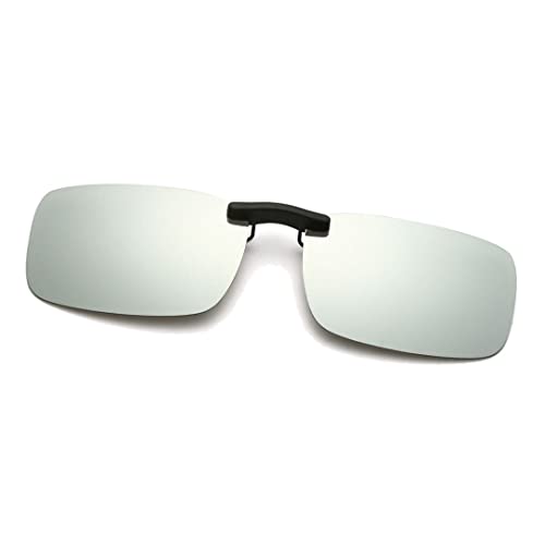 Long Keeper Polarisierte Sonnenbrille Clip für Brillenträger - Sonnenbrillen Aufsatz Brille Herren Damen, Sonnenbrillen Clip zum Fahren Angeln Outdoor von Long Keeper