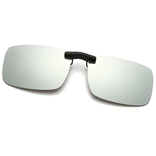 Long Keeper Polarisierte Sonnenbrille Clip für Brillenträger - Sonnenbrillen Aufsatz Brille Herren Damen, Sonnenbrillen Clip zum Fahren Angeln Outdoor von Long Keeper