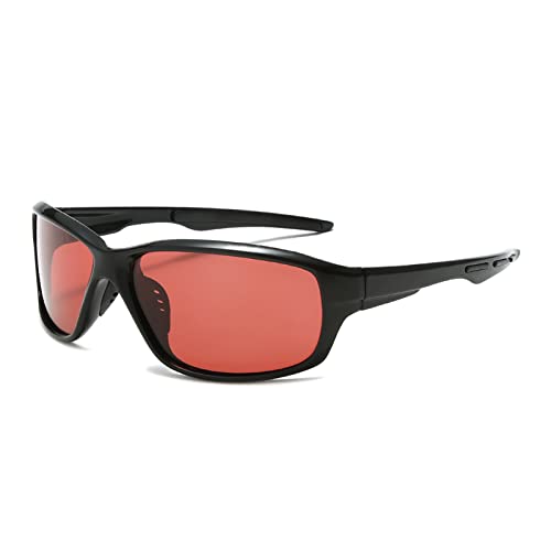 Long Keeper Polarisierte Sonnenbrille Herren Damen MTB Fahrradbrille Sportbrille Polarisiert Herren mit UV400-Schutz von Long Keeper