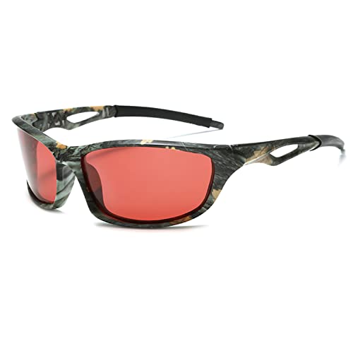 Long Keeper Polarisierte Sonnenbrille Sport für Herren Damen Fahrradbrille Radsportbrillen Sportbrille Sonnenbrille Outdoor UV400-Schutz von Long Keeper