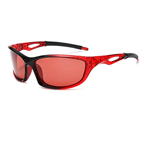 Long Keeper Polarisierte Sonnenbrille Sport für Herren Damen Fahrradbrille Radsportbrillen Sportbrille Sonnenbrille Outdoor UV400-Schutz von Long Keeper