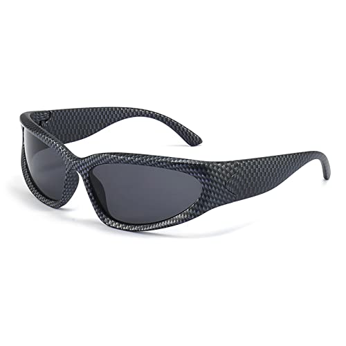 Long Keeper Polarisierte Sport Sonnenbrille Herren Damen - Sonnenbrille Polarisiert Angeln Fahrradbrille Laufbrille Sportbrille Wrap Around Brille Unisex UV400 von Long Keeper