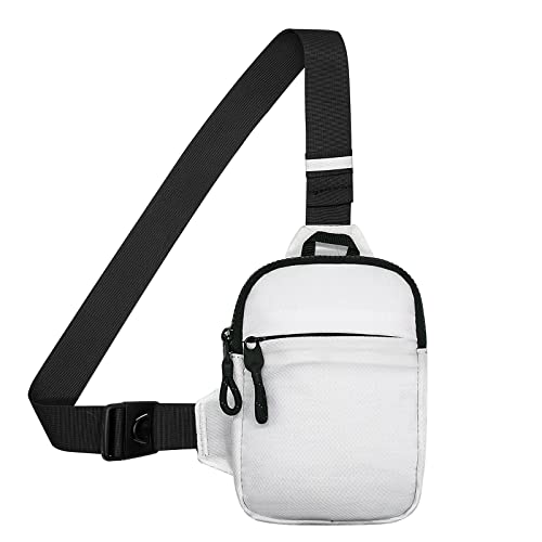 Long Keeper Sling Bag Brusttasche Klein Herren Damen - Schultertasche Wasserdicht Schulter Umhängetasche Klein Crossbody Handytasche zum Reisen Outdoor von Long Keeper