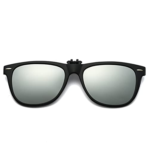 Long Keeper Sonnenbrillen Aufsatz Brille - Polarisierte Sonnenbrillen Clip Sonnenbrille Aufsatz für Brillenträger Herren Damen mit UV Schutz von Long Keeper