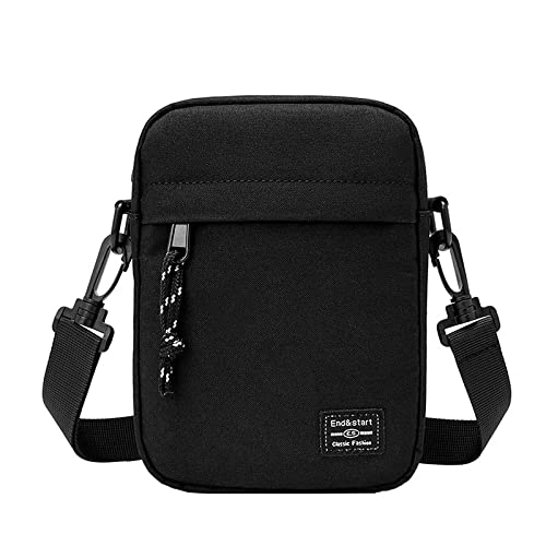 Long Keeper Umhängetasche Herren Damen - Schultertasche Klein Tasche Herren Handy Geldbörse Umhängetasche Messenger Bag, Wasserdichte Crossbag Handtasche Unisex von Long Keeper