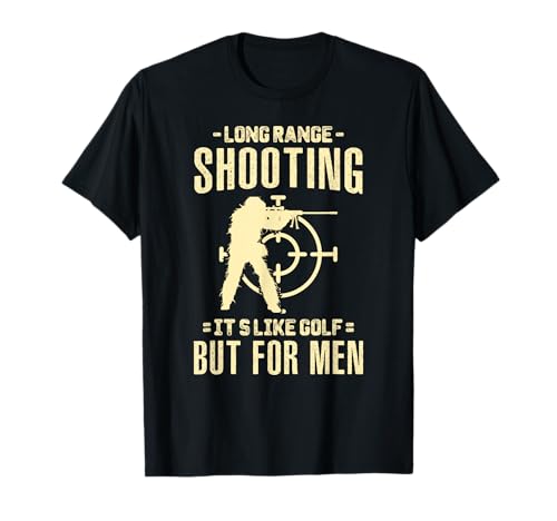 Langstrecken-Zielscheibe zum Üben und Schießen, Geschenke für Männer T-Shirt Langstrecken-Zielscheibe zum Üben und Schießen, Geschenke für Männer T-Shirt von Long Range Rifle Shooting