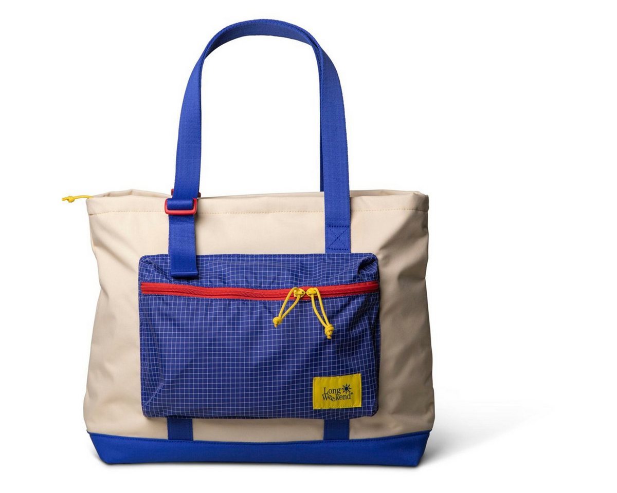 Long Weekend Freizeitrucksack Beacon Tote Creme Multicolor von Long Weekend