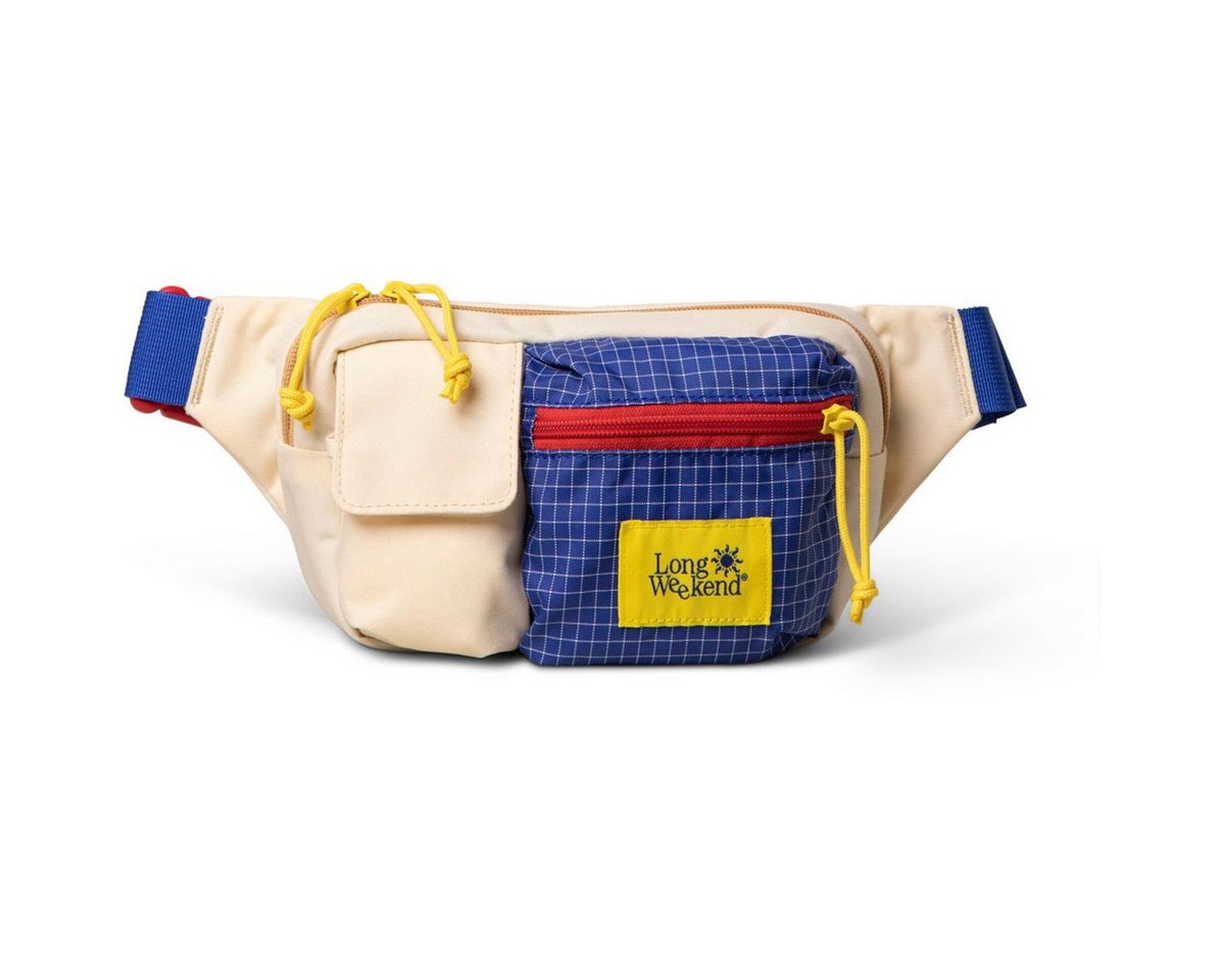 Long Weekend Freizeitrucksack Monterey Sling 2L Creme Multicolor von Long Weekend