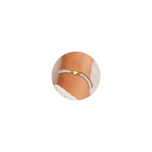 Long tiantian Perlen-Armbänder für Frauen, goldenes Initialen-Armband, goldene Perlenarmbänder, Hochzeitsgeschenke für Brautjungfern, Perlenschmuck-Set für Damen, trendig 2025, adjustable, Legierung Long tiantian Perlen-Armbänder für Frauen, goldenes Initialen-Armband, goldene Perlenarmbänder, Hochzeitsgeschenke für Brautjungfern, Perlenschmuck-Set für Damen, trendig 2025, adjustable, Legierung von Long tiantian