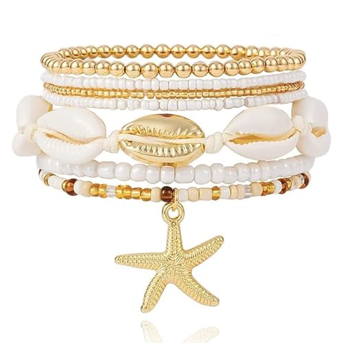 Long tiantian Shell Starfish Bracelet Charm Bracelet Summer Jewelry Stuff Puka Shell Bracelet Beach Bracelets Vacation Outfits for Women Seashell Bracelets Stuff Long tiantian Shell Starfish Bracelet Charm Bracelet Summer Jewelry Stuff Puka Shell Bracelet Beach Bracelets Vacation Outfits for Women Seashell Bracelets Stuff von Long tiantian