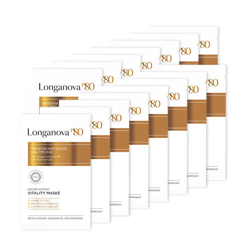 Longanova P 80 15er Pack Gesichtsmasken für Damen und Herren von Longanova