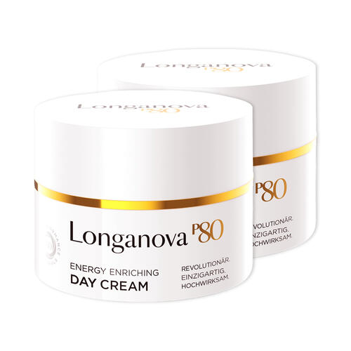 Longanova P 80 2er Pack Tagescreme 2x 50 ml für Damen und Herren von Longanova