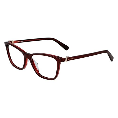 LONGCHAMP Damen LO2685 Sonnenbrille, METALLIC RED, 54 von Longchamp