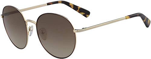 Longchamp Unisex Lo101s-715 Sunglasses, 715 Bright Gold, Tamaño: 56/19/135 von Longchamp