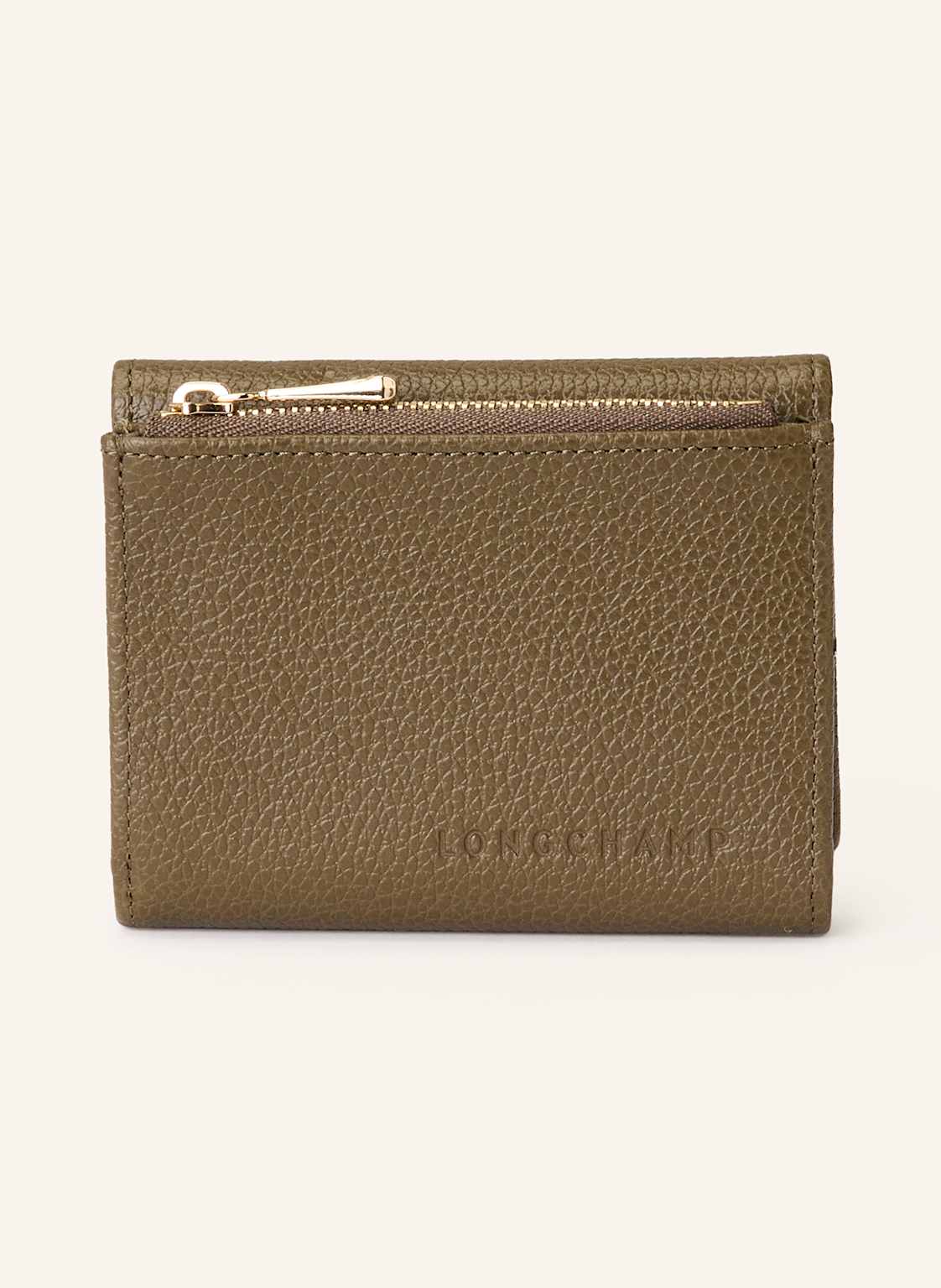 Longchamp Geldbörse Foulonne Compact Wallet gruen Longchamp Geldbörse Foulonne Compact Wallet gruen von Longchamp