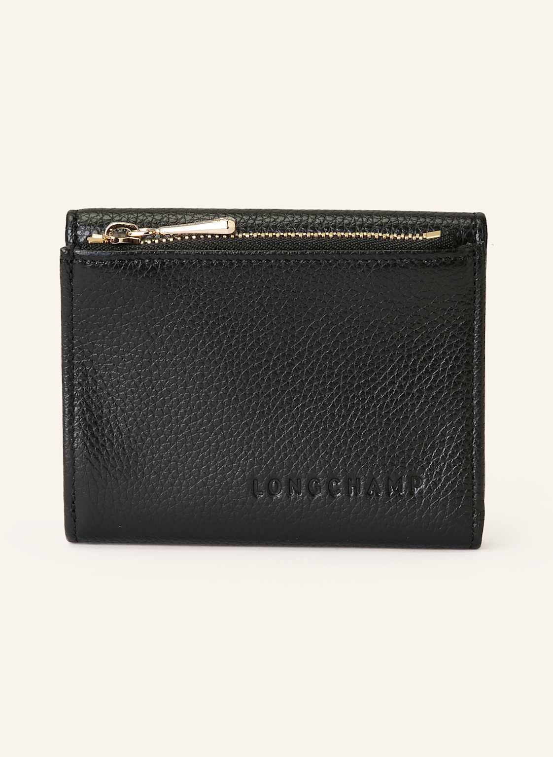 Longchamp Geldbörse Foulonne Compact Wallet schwarz Longchamp Geldbörse Foulonne Compact Wallet schwarz von Longchamp