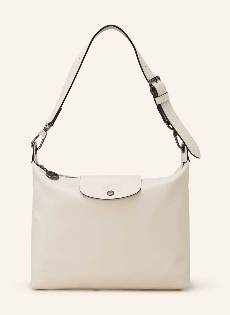 Longchamp Handtasche Le Pliage Cuir weiss von Longchamp