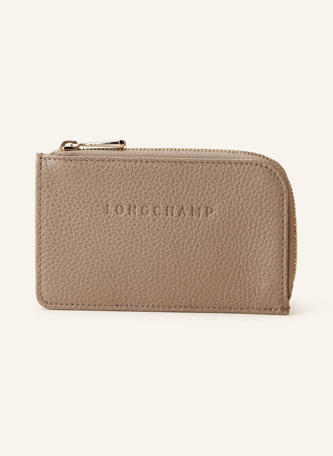 Longchamp Kartenetui Le Foulonné grau von Longchamp