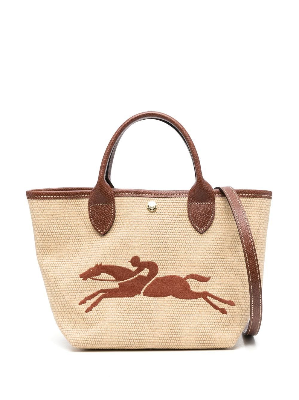 Longchamp Kleine Le Pliage Handtasche - Nude von Longchamp