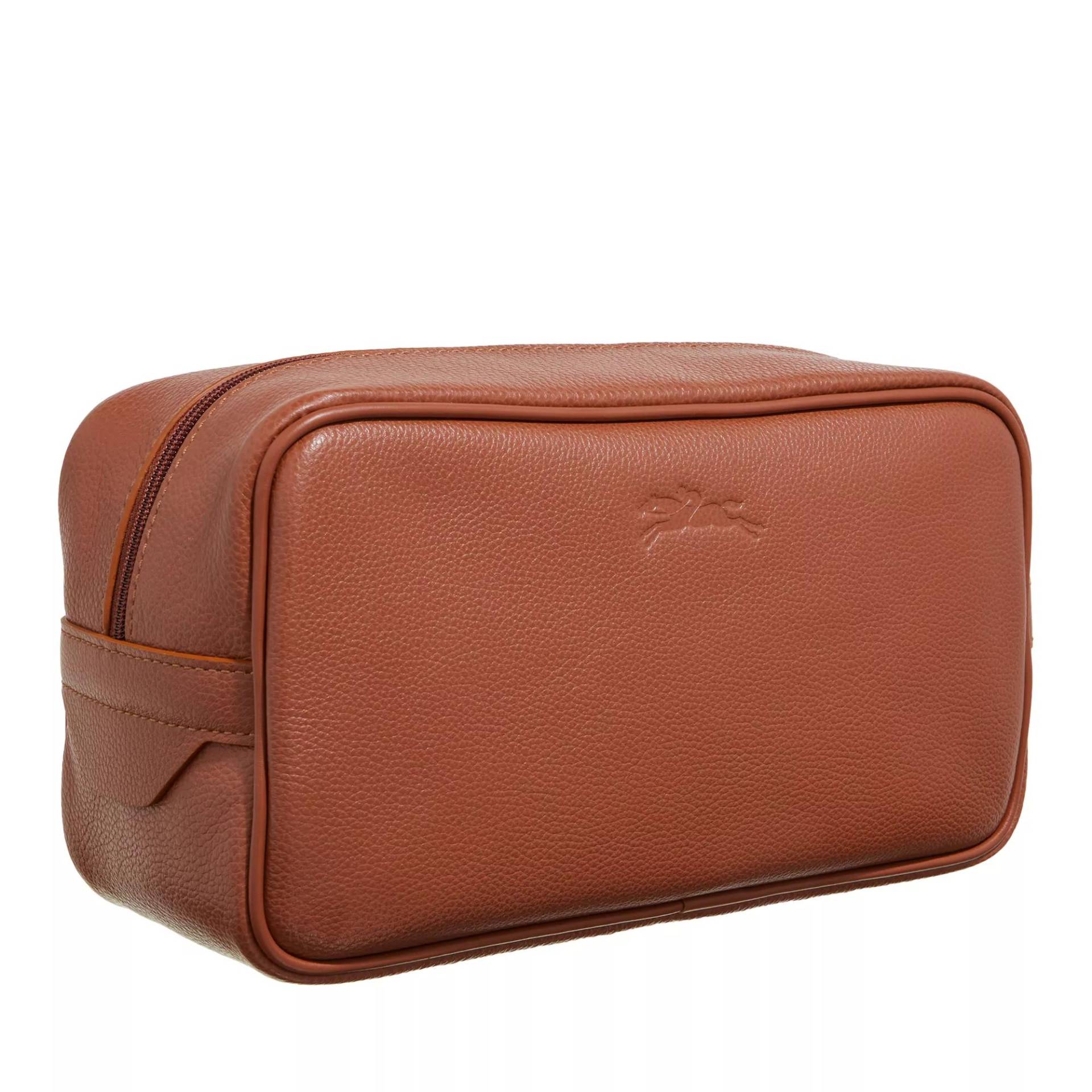 Longchamp Kosmetiktaschen - Le Foulonné Toiletry Case - Gr. unisize - in Braun - für Damen von Longchamp