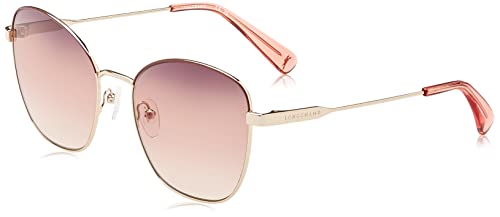 Longchamp Unisex LO164S Sunglasses, 727 Gold/Brown, 57 von Longchamp