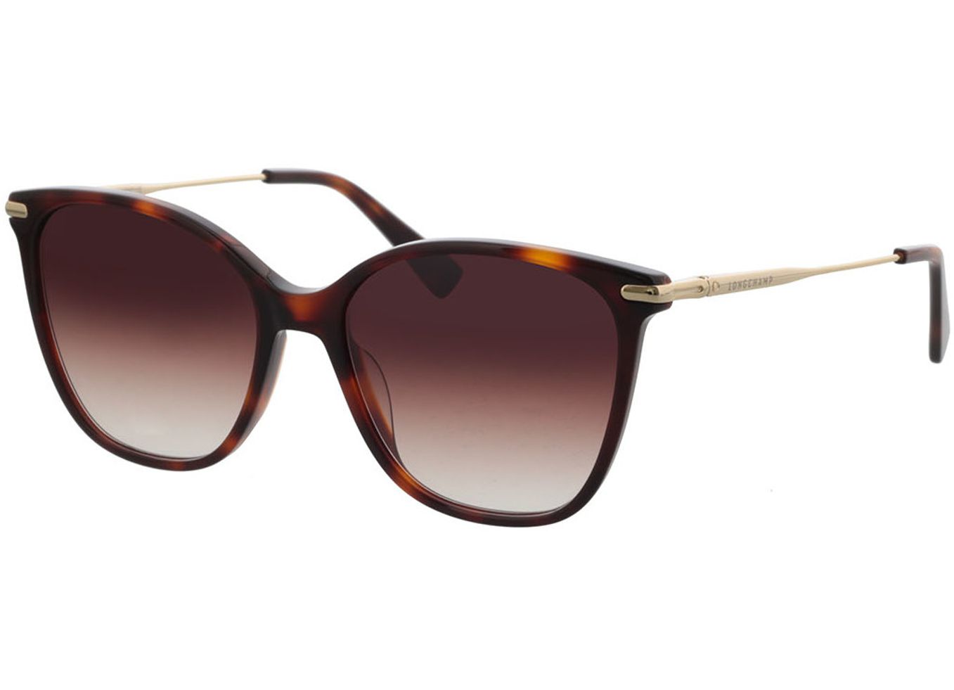 Longchamp LO660S 214 54-17 Sonnenbrille mit Sehstärke erhältlich, Damen, Vollrand, Rechteckig von Longchamp