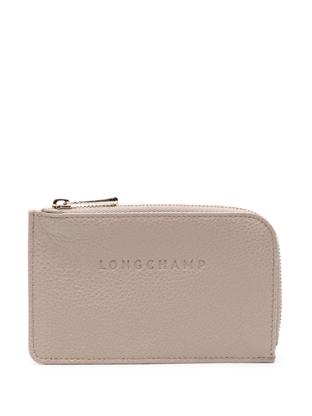 Longchamp Le Foulonné Kartenetui - Nude von Longchamp