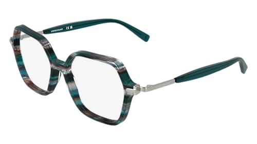 Longchamp Rahmen LO2782 427 STRIPED PETROL 53/16/140 Damen von Longchamp