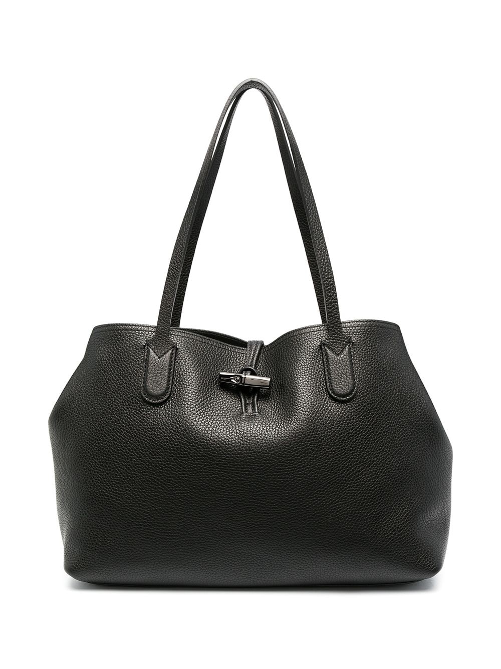 Longchamp 'Roseau' Schultertasche - Schwarz von Longchamp