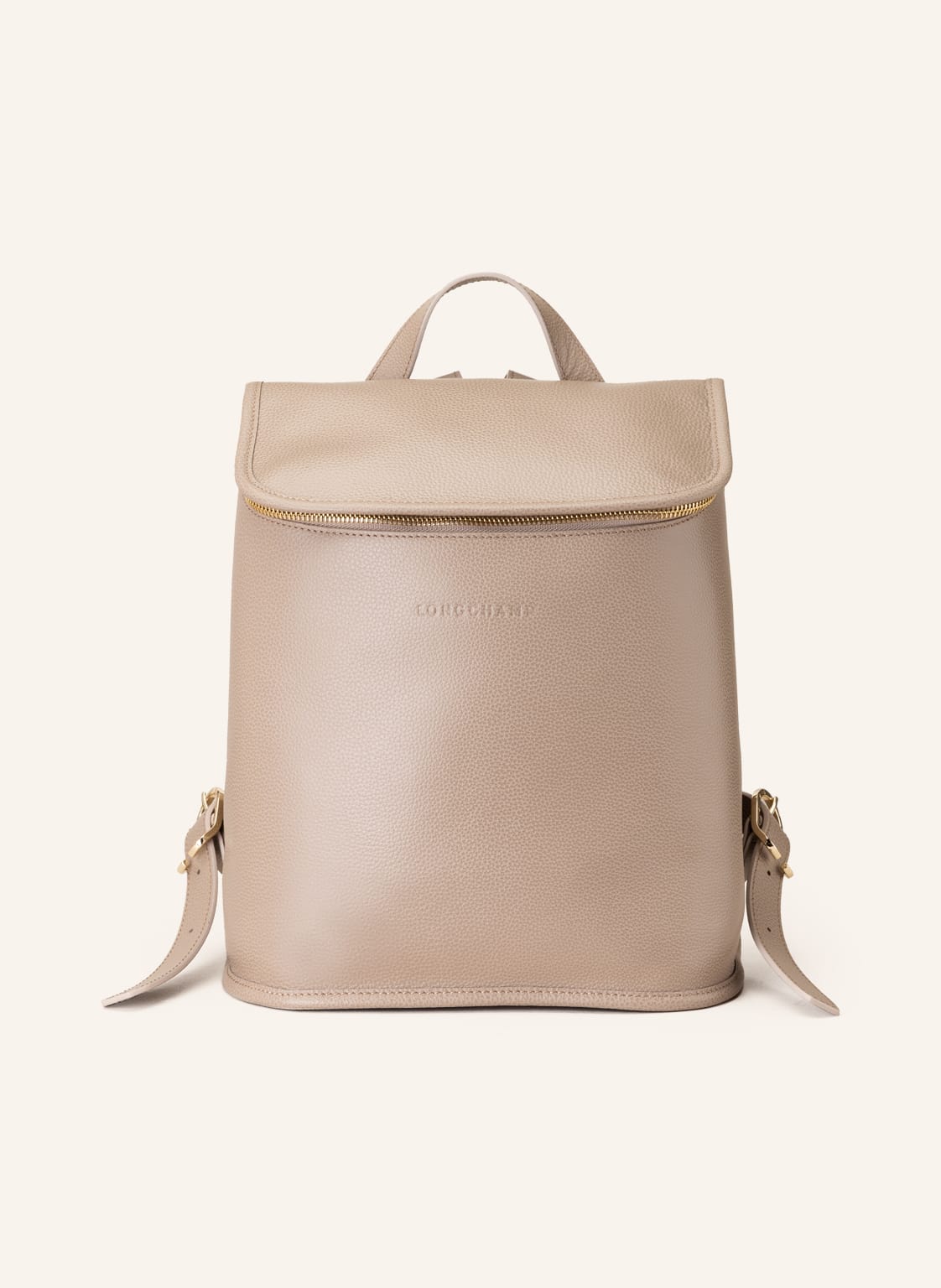 Longchamp Rucksack Foulonné beige von Longchamp