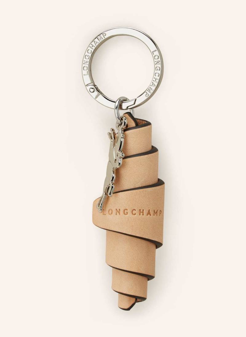 Longchamp Schlüssel- Und Taschenanhänger Croissant beige von Longchamp