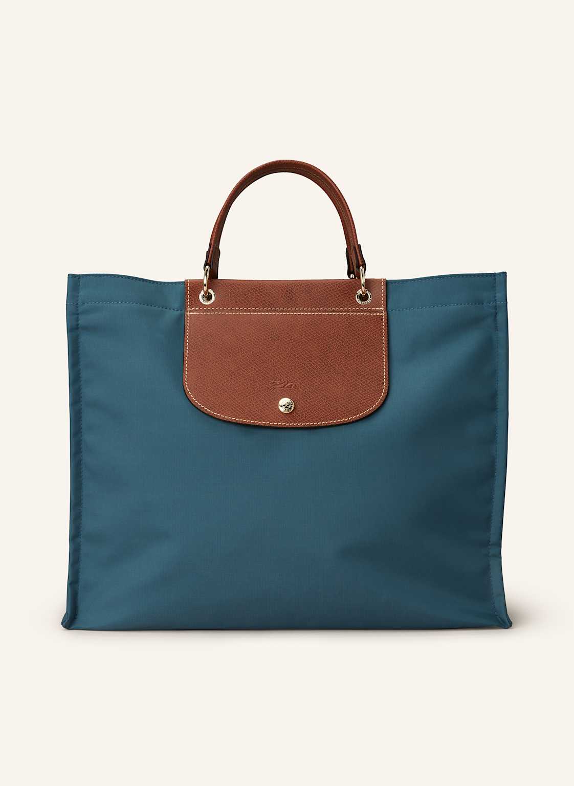 Longchamp Shopper Cabas Canvas Tote Bag L gruen Longchamp Shopper Cabas Canvas Tote Bag L gruen von Longchamp
