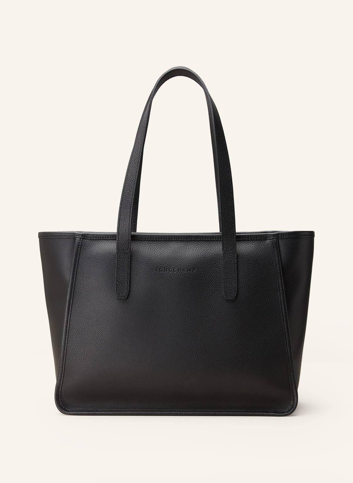 Longchamp Shopper Le Foulonné schwarz von Longchamp