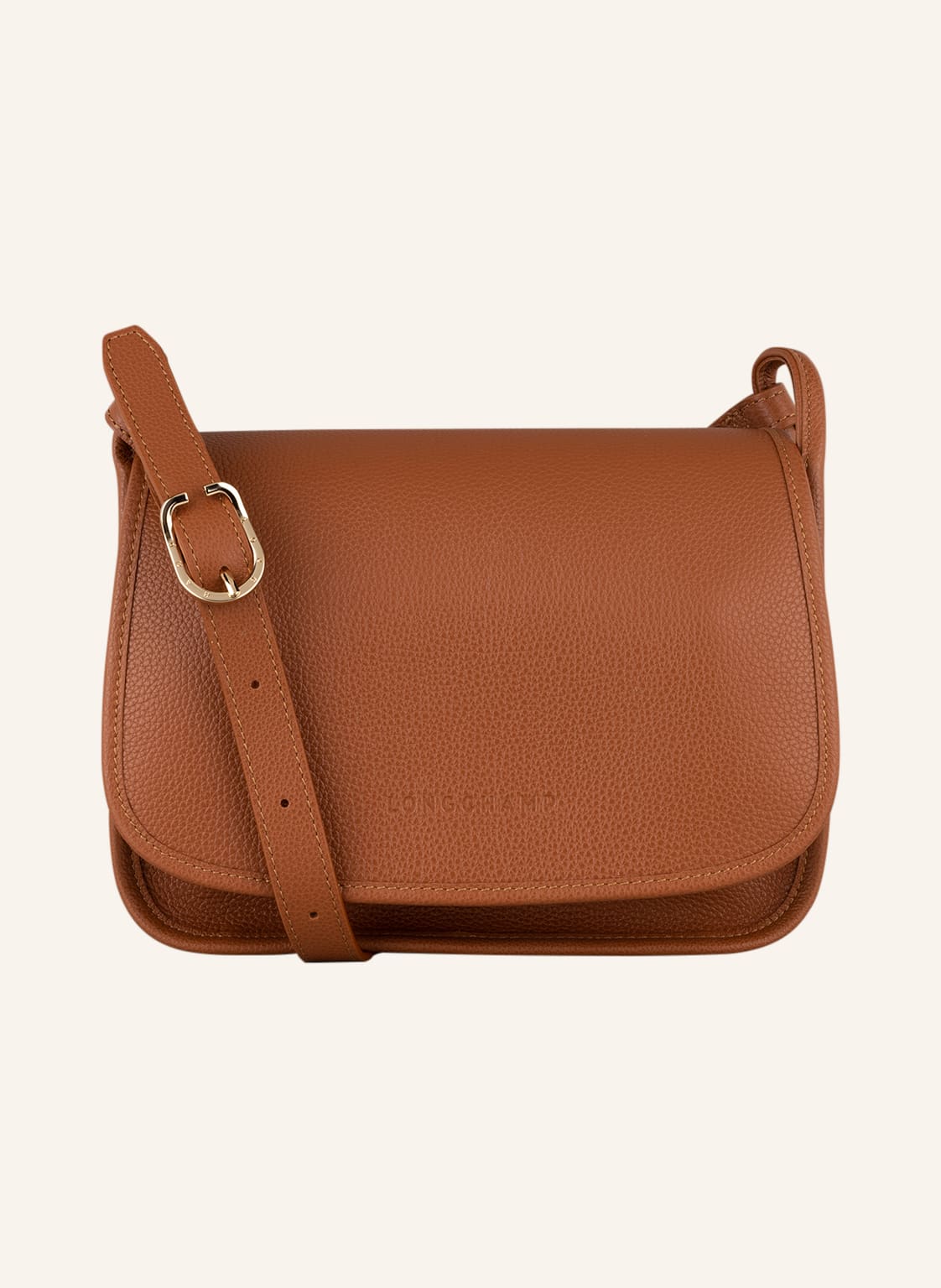 Longchamp Umhängetasche Le Foulonné M braun von Longchamp