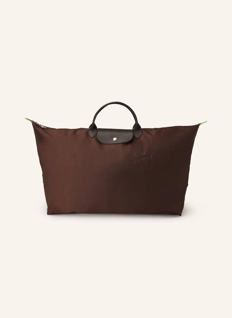 Longchamp Weekender Le Pliage M braun von Longchamp