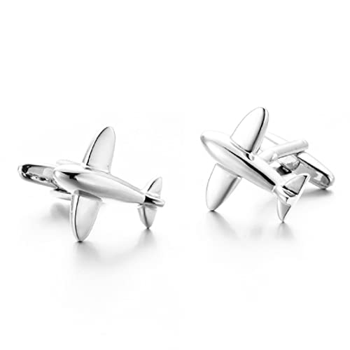 Flugzeug Manschettenknöpfe für Männer, Herrenschmuck, Flugzeug Manschettenknöpfe, Reaktion Flugzeug Manschettenknöpfe, Reaktion Flugzeug Hemd Smoking Manschettenknöpfe, französische Manschettenknöpfe von Longcreek