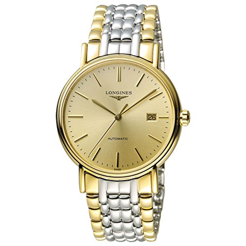 LONGINES HERREN-ARMBANDUHR 38MM ARMBAND EDELSTAHL ZWEI TON AUTOMATIK L49212327 von Longines