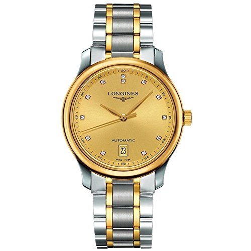 LONGINES HERREN-ARMBANDUHR ARMBAND EDELSTAHL GOLDGELB GEHäUSE + AUTOMATIK L26285377 von Longines