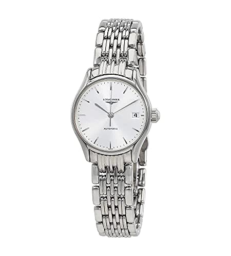 Longines Lyra Automatische Silber Zifferblatt Damen-Armbanduhr l43604726 von Longines