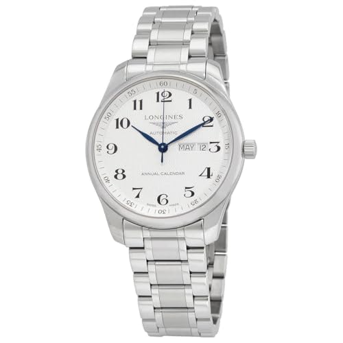 Longines Master Automatik Digital Chronometer Silber Zifferblatt Herrenuhr L2.920.4.78.6, Digital, Digital von Longines