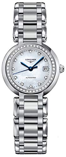 Longines Prima Luna MOP Dial Diamond Markers and Diamond Bezel Automatic Women's Watch von Longines