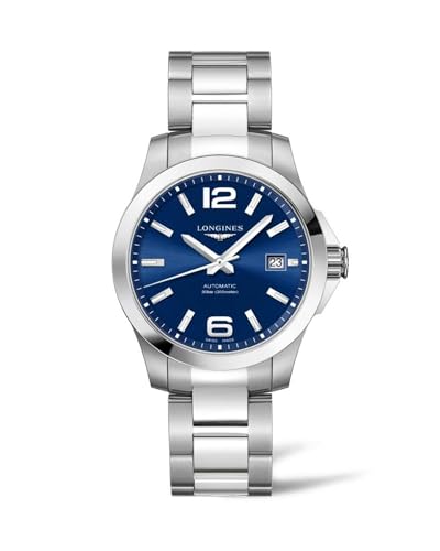 Longines orologio Conquest 39mm blu automatico acciaio L3.776.4.99.6 von Longines