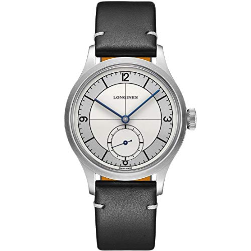 Longines Damen Uhr The Longines Heritage Classic 38,5 mm Silber Edelstahl Automatik L2.828.4.73.0 von Longines