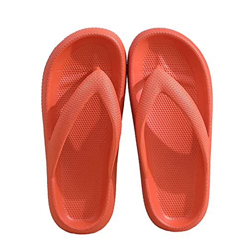 Longra Badeschuhe Herren Damen Flip Flops Cloud Slides Slippers Badeschlappen Cloudyzz Schlappen Wolke Hausschuhe Gummi Home Slippers rutschfeste Pantoletten Sommer Garten von Longra