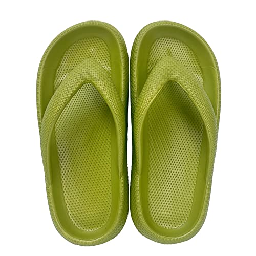 Longra Badeschuhe Herren Damen Flip Flops Cloud Slides Slippers Badeschlappen Cloudyzz Schlappen Wolke Hausschuhe Gummi Home Slippers rutschfeste Pantoletten Sommer Garten von Longra