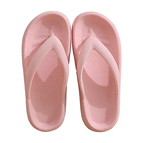 Longra Badeschuhe Herren Damen Flip Flops Cloud Slides Slippers Badeschlappen Cloudyzz Schlappen Wolke Hausschuhe Gummi Home Slippers rutschfeste Pantoletten Sommer Garten von Longra